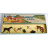 A Britains farm No.123F six-piece boxed animal...