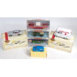 Six various boxed and part boxed Dinky by...