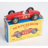 A Matchbox 1-75 series No.73B Ferrari Formula...