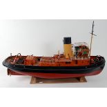 Possibly from Calder Craft kit, large tug boat...