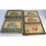 Meccano French sets C1929-33 Nos 0A, 1A, 2A,...