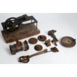 A collection of steam engine modelling parts...