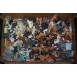 One tray containing a large quantity of Britains and Britains detail plastic farming figures to