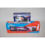 A Tekno 1/50 scale limited edition model of a Arclid Transport Ltd DAF 105 460 tractor unit and