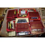 A large box containing a quantity of Matchbox Models of Yesteryear diecast to include His Masters