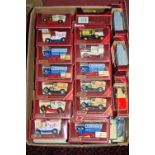 A box containing a quantity of boxed Matchbox Models of Yesteryear to include a Y27 Pickfords 1922
