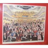 Sue McCartney-Snape - The Glyndbourne Auditorium, limited edition print, signed, titled and numbered