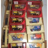 One box containig a quantity of boxed Matchbox Models of Yesteryear to include a Y12 Hoover and a