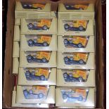 A large quantity of Matchbox Models of Yesteryear boxed diecast to include a Y22 Maggi 1930 Ford