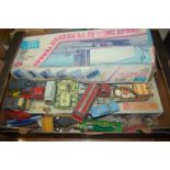 A quantity of mixed loose playworn Corgi Toys diecast together with a quantity of Matchbox and
