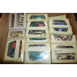 One box containing a quantity of Matchbox Models of Yesteryear and Days Gone diecast to include a