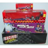 A collection of Action Racing and Racing Champions mixed scale drag racing diecasts to inc. Royal