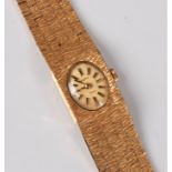 A mid 20th century lady's gold plated 'Regency' wristwatch, cased