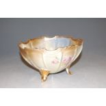 A Continental porcelain footed bowl