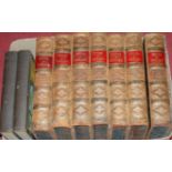 Volumes 1-7 of The History of England; together with a copy of The Last of the Mohicans and