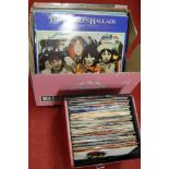 A quantity of mixed records, to include The Beatles, John Lennon, Bread, Status Quo etc