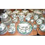 An extensive collection of Masons tablewares, in the Green Chartreuse pattern, to include tureens