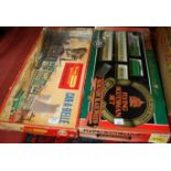 Two boxed Hornby and Triang 00 gauge train sets to include The Flying Scotsman set and the Car-a-
