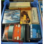 Avon Products, Car Replicas in Glass & Plastic inc Aftershave/Talc, all Mint Boxed & Unused as