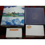 Two boxes containing a quantity of modern release diecast to include Matchbox Models of