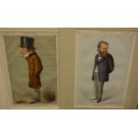 A quantity of mounted Vanity Fair statesmen prints to include Spy, and other artists