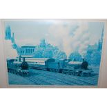 Assorted pictures and prints to include railway interest