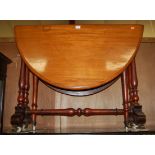 A mid-Victorian mahogany Sutherland table