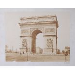 Édouard-Denis Baldus (1813-1889) – Arc de Triumphe, Paris, circa 1850s-60s, albumen print from