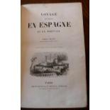 BEGIN Emile Auguste, Voyage Pittoresque en Espagne et en Portugal, Paris 1851, 8vo original cloth,
