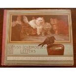 WAIN, Louis, Miss Lovemouse's Letters, London, Nelson, 1896, landscape 4to paper on boards, neat