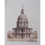 Édouard-Denis Baldus (1813-1889) – Les Invalides, Paris, circa 1850s-60s, albumen print from