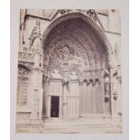 Francis Bedford (1816-1894) – Three albumen prints from glass plate negatives of Lincoln Cathedral