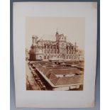 Édouard-Denis Baldus (1813-1889) – St Eustache, Paris , circa 1855-60s, albumen print from