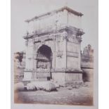 Attributed to James Anderson (Isaac Atkinson 1813-1877) – The Arch of Titus , circa 1850s/60s,