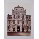 Édouard-Denis Baldus (1813-1889) – Porte de la Bibliotheque, Louvre , circa 1850s, albumen print