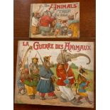 C.H. THOMPSON illustrations, J. Jacquin, La Guerre des Animaux, Paris, Hachette circa 1905,