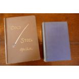 HUTTON, Alfred, Cold Steel A Practical Treatise on the Sabre, London 1889, 4to cloth; BARBASETTI,