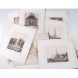 From the studio of Francis Frith (1822-1898) - A group of eleven albumen prints from glass