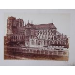 Édouard-Denis Baldus (1813-1889) – Notre Dame, Paris, circa 1850s, albumen print from negative