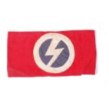 A British Union of Fascists Blackshirts armband.