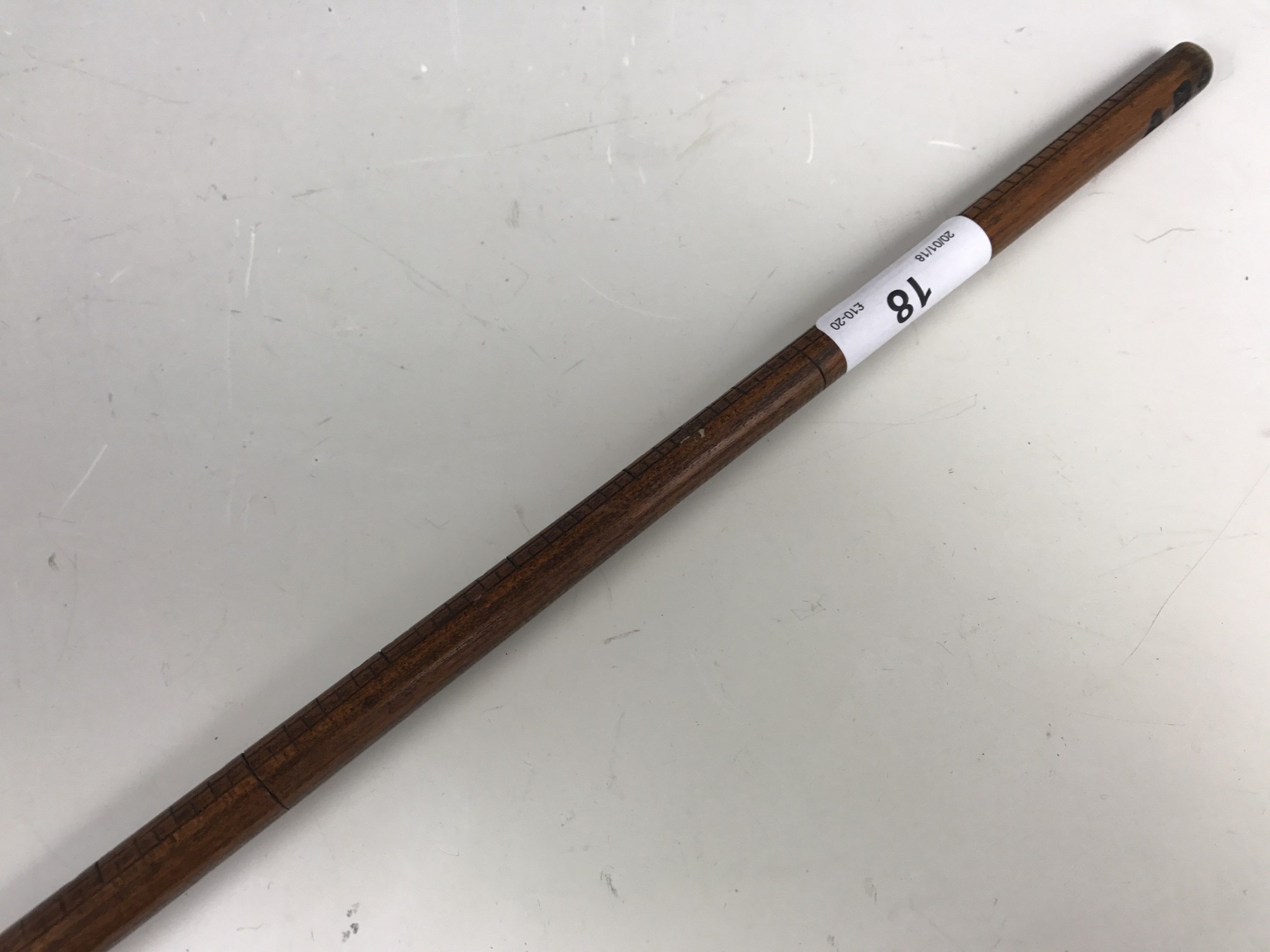 A Victorian yard stick - Image 2 of 2