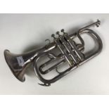 A Hawkes Excelsior Sonorous brasswind flugelhorn