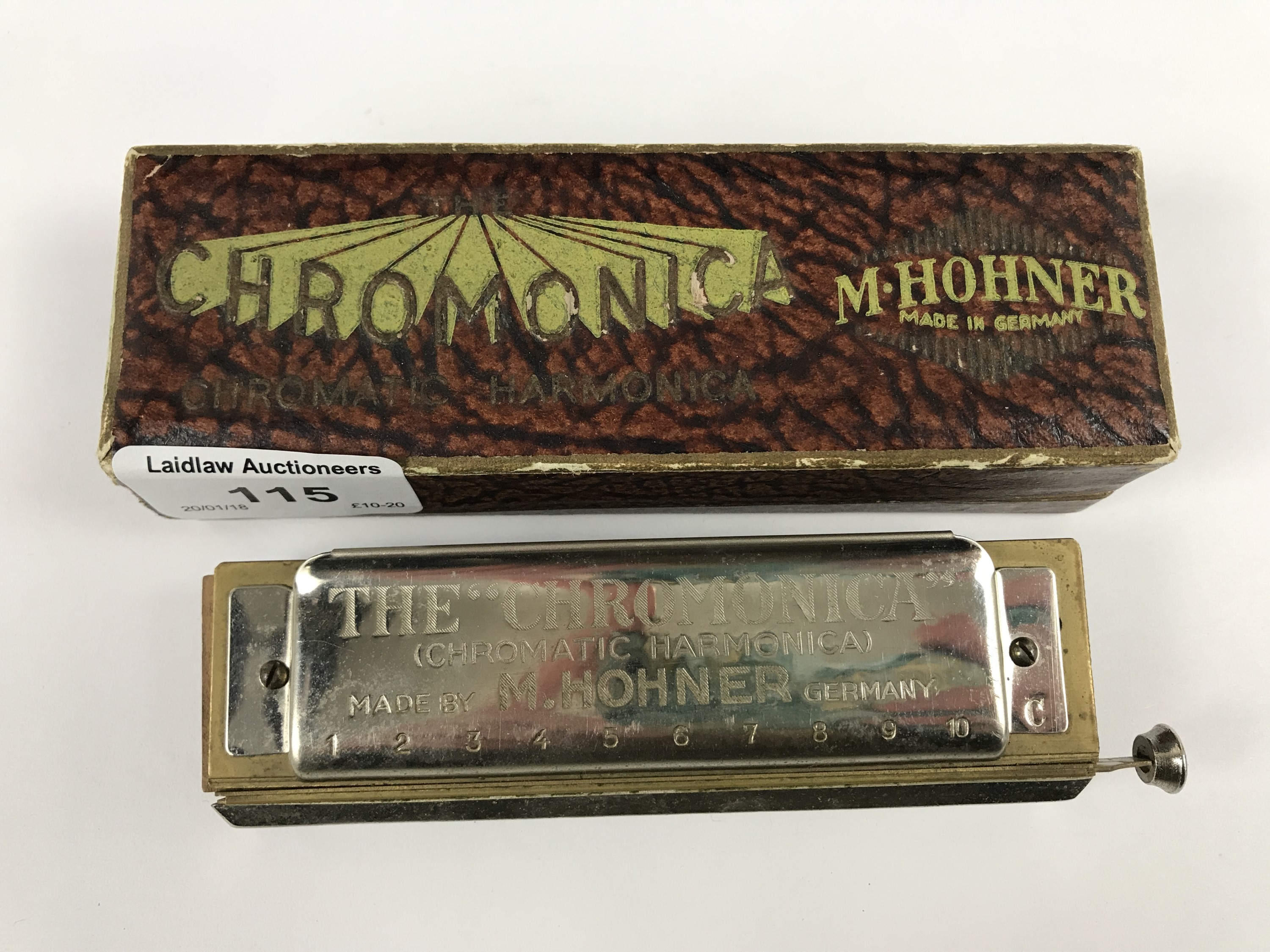 A Hohner harmonica