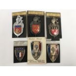 A quantity of French Police badges