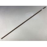 A Victorian yard stick