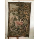 A tapestry wall hanging