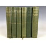 Six volumes of the Memories of the Months by Sir Herbert Maxwell
