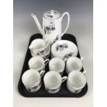 A quantity of Royal Grafton coffee wares (one cup a/f)