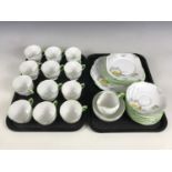 A quantity of Roslyn Lily pattern tea wares