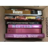 A quantity of books on Western movies